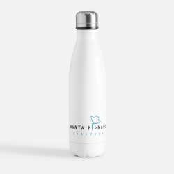 Bouteille isotherme 500ml - Blanche sérigraphiée